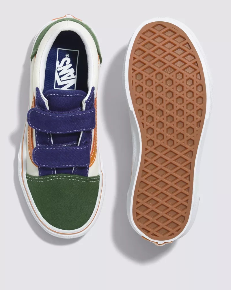 Kids Old Skool V Twill Block Shoe