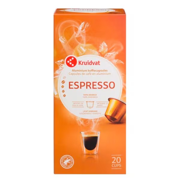 Kruidvat kapsule za espresso kafu<br>20 komada