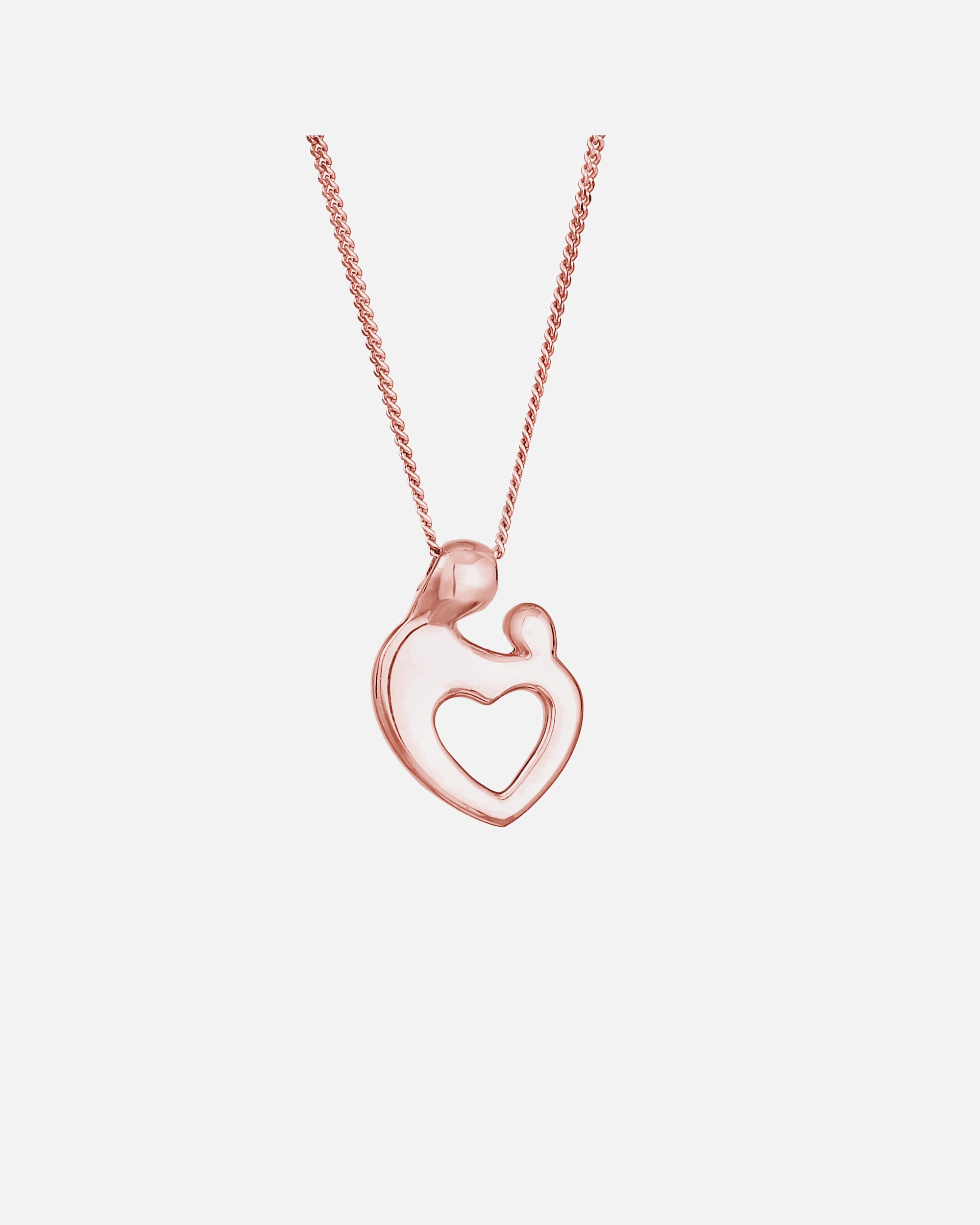 Elli Femmes Mère Enfant Cœur Connexion en Argent Sterling 925
