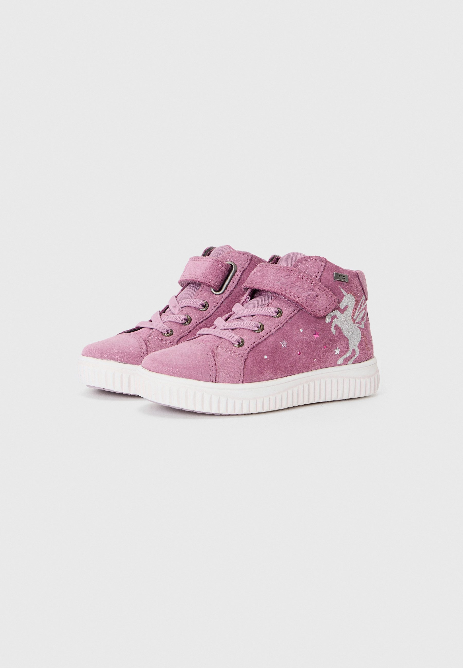 Lurchi YINA TEX - Scarpe da ginnastica alte - rosa antico