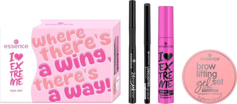 essence I LOVE EXTREME conjunto de maquiagem decorativa para olhos