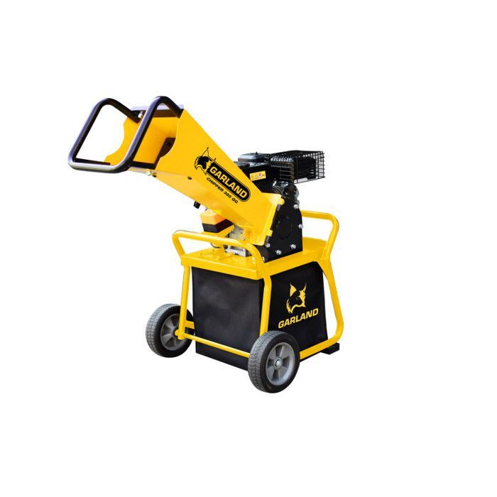 GARLAND CHIPPER 385 QG-V24 Petrol Garden Shredder - L: 50 cm - W: 760 mm - Yellow