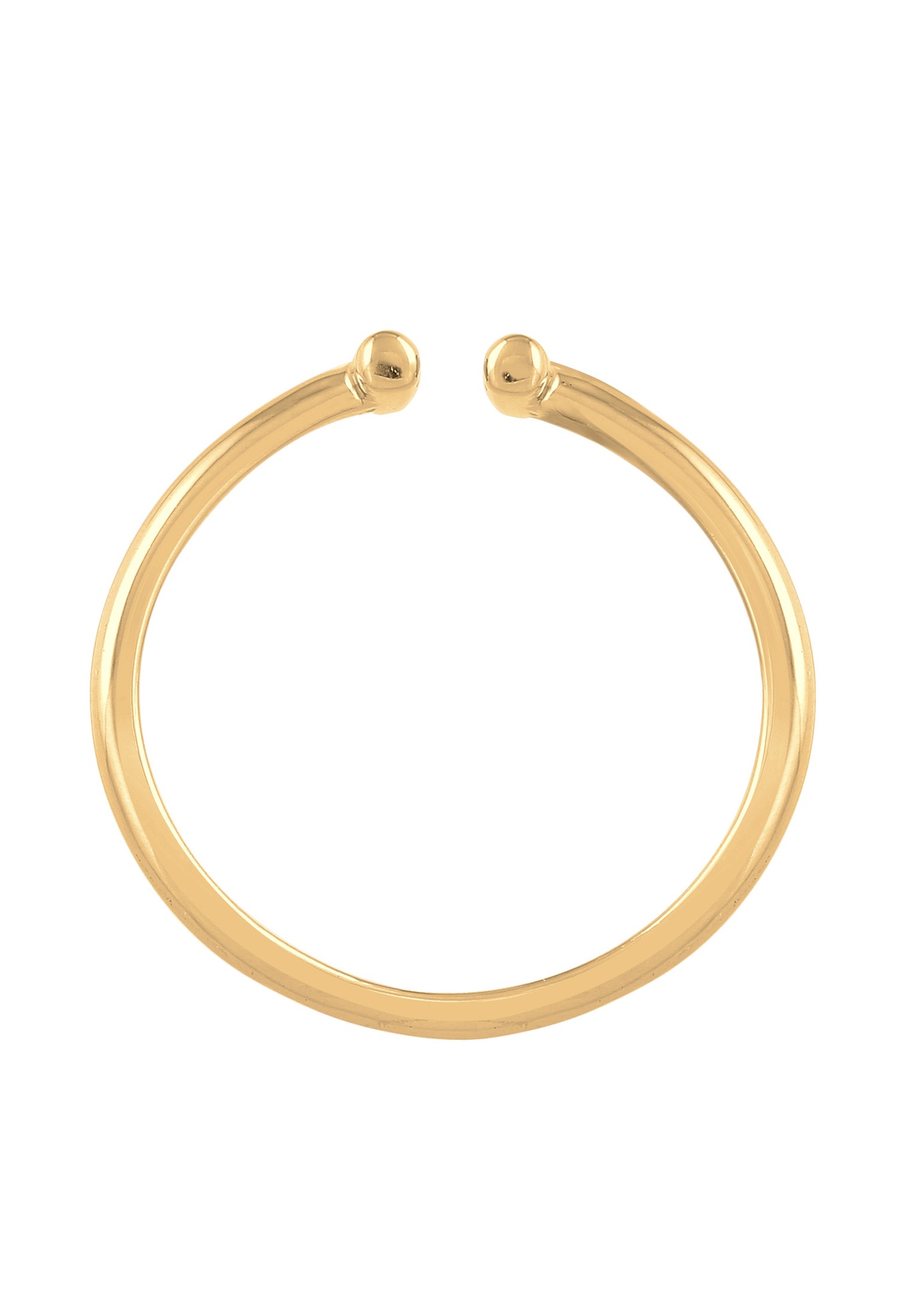 Elli Femmes Géo Bâton Tendance Ouvert en Argent Sterling 925