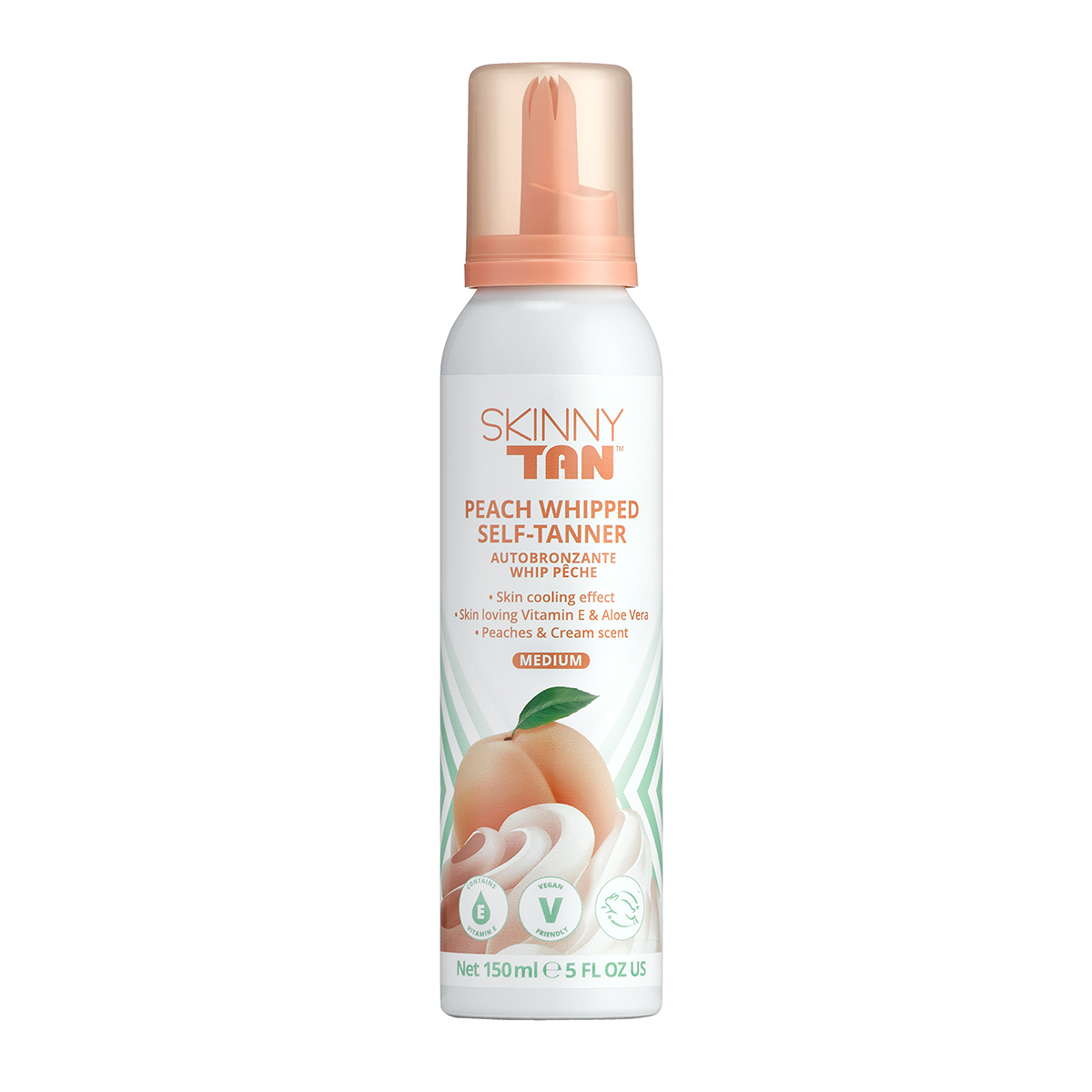 Skinny Tan Peach Whip Mousse