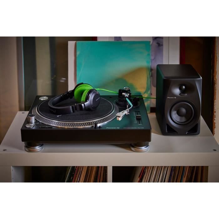 Turntable - PIONEER DJ - PLX-500-K - Analog Sound - 1 USB Output - Black