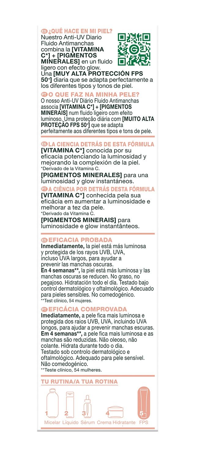 Fluid s vitaminom C protiv tamnih fleka, anti-UV dnevni sjajni efekat, SPF 50, kreme za lice protiv tamnih fleka