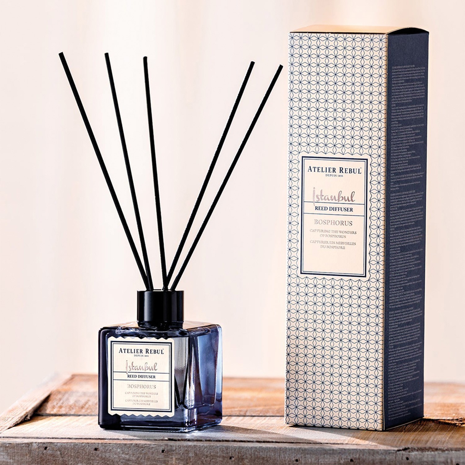 „Atelier Rebul Room Fragrance Istanbul Bosforo“ lazdelinis difuzorius – 120 ml