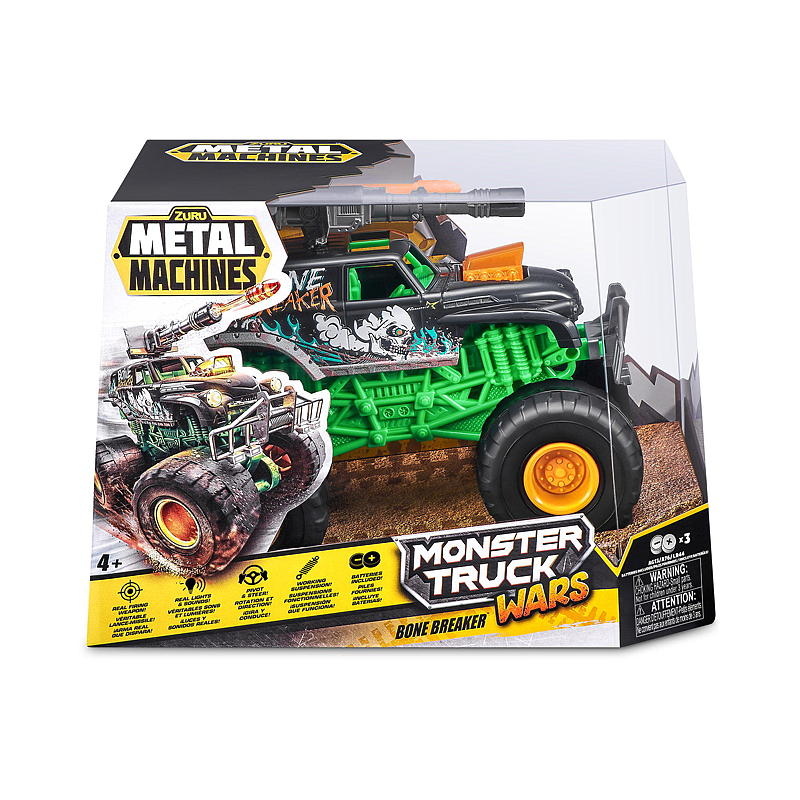 Zuru Monster truck S1, Metallmaskiner