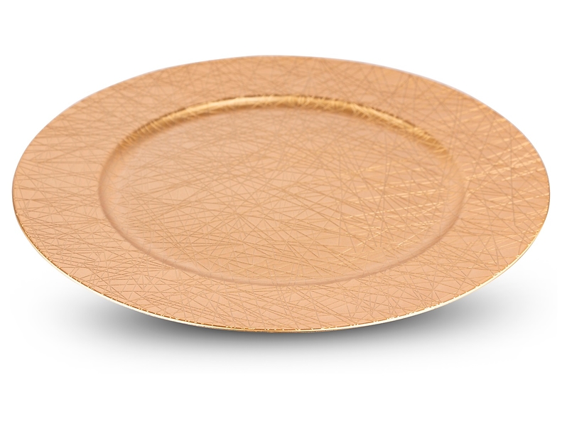 Podkładka pod talerz 33 cm miedziana