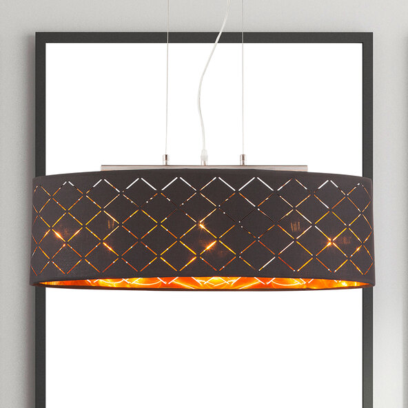 Hanglamp 15229H2LM, inclusief 3 lampen
