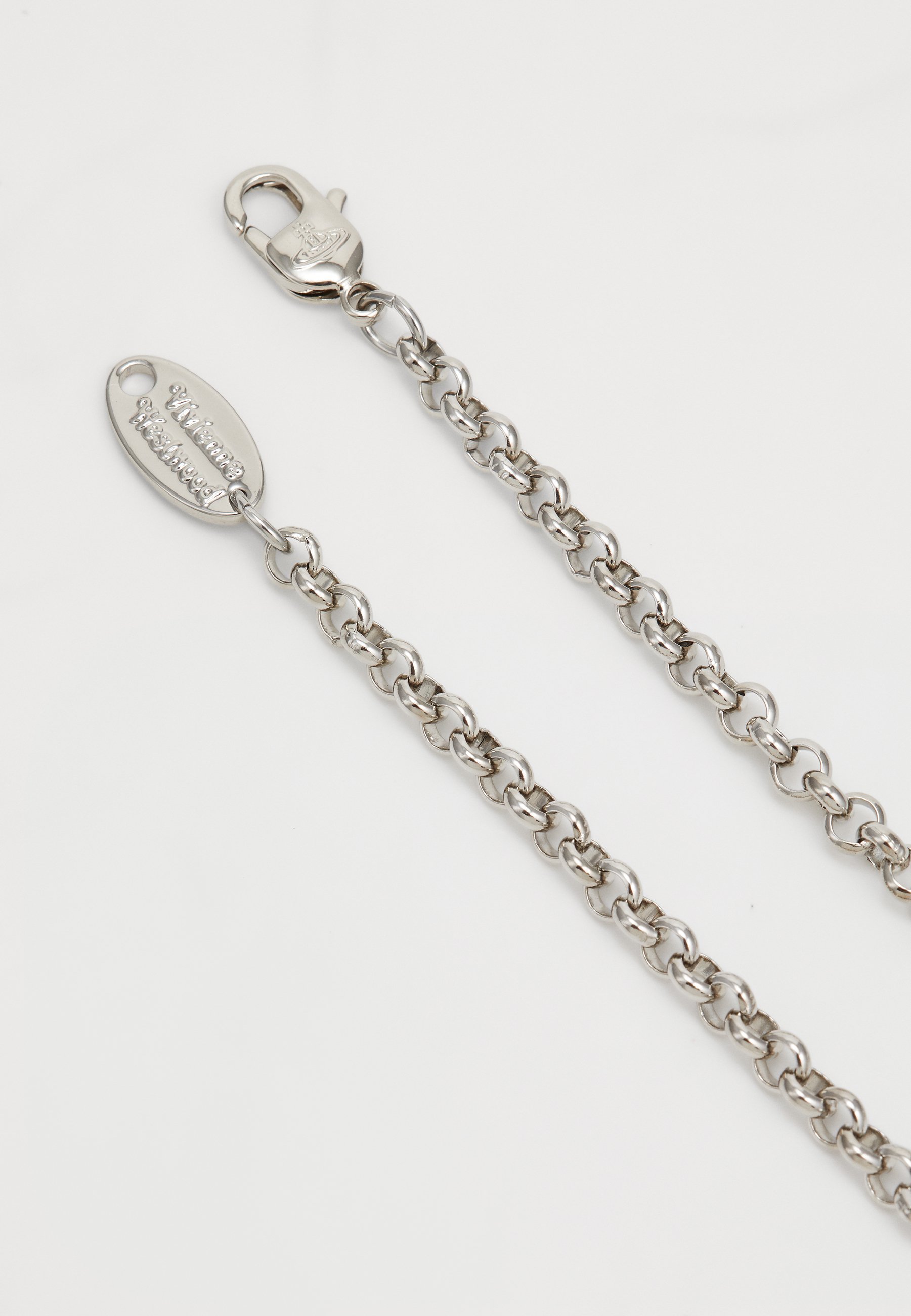 Vivienne Westwood NIEUWE TINY ORB HANGER UNISEX - Ketting - zilverkleurig/denimblauw