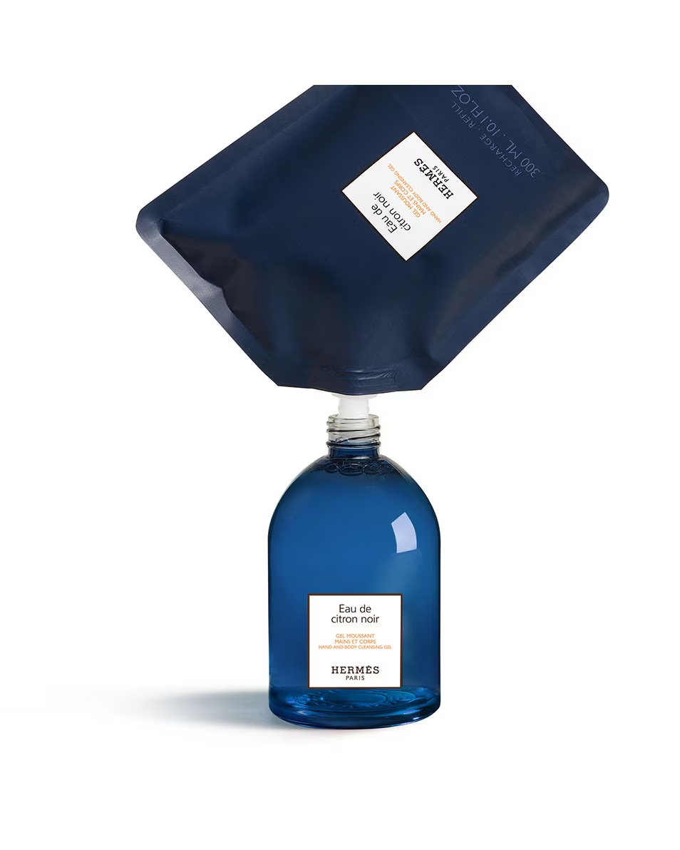 HERMÈS Le Bain Eau de citron noir, reumple gel pentru mâini și corp