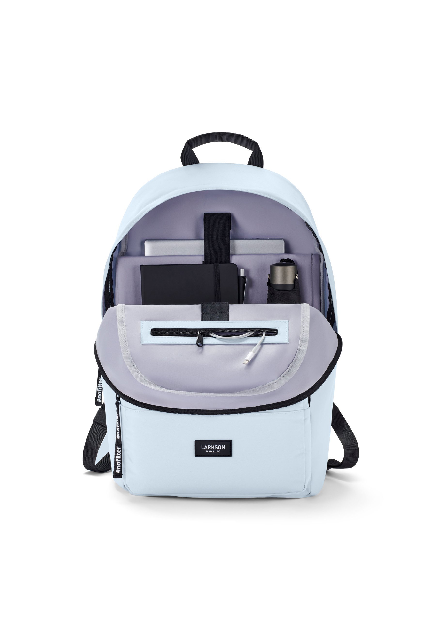 Larkson Nr. 3 - Schultasche - eisblau