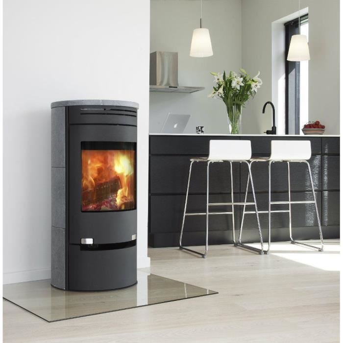 Poêle à bois - ADURO 1.1SK - 50315 - 6 KW - Stratite Gris