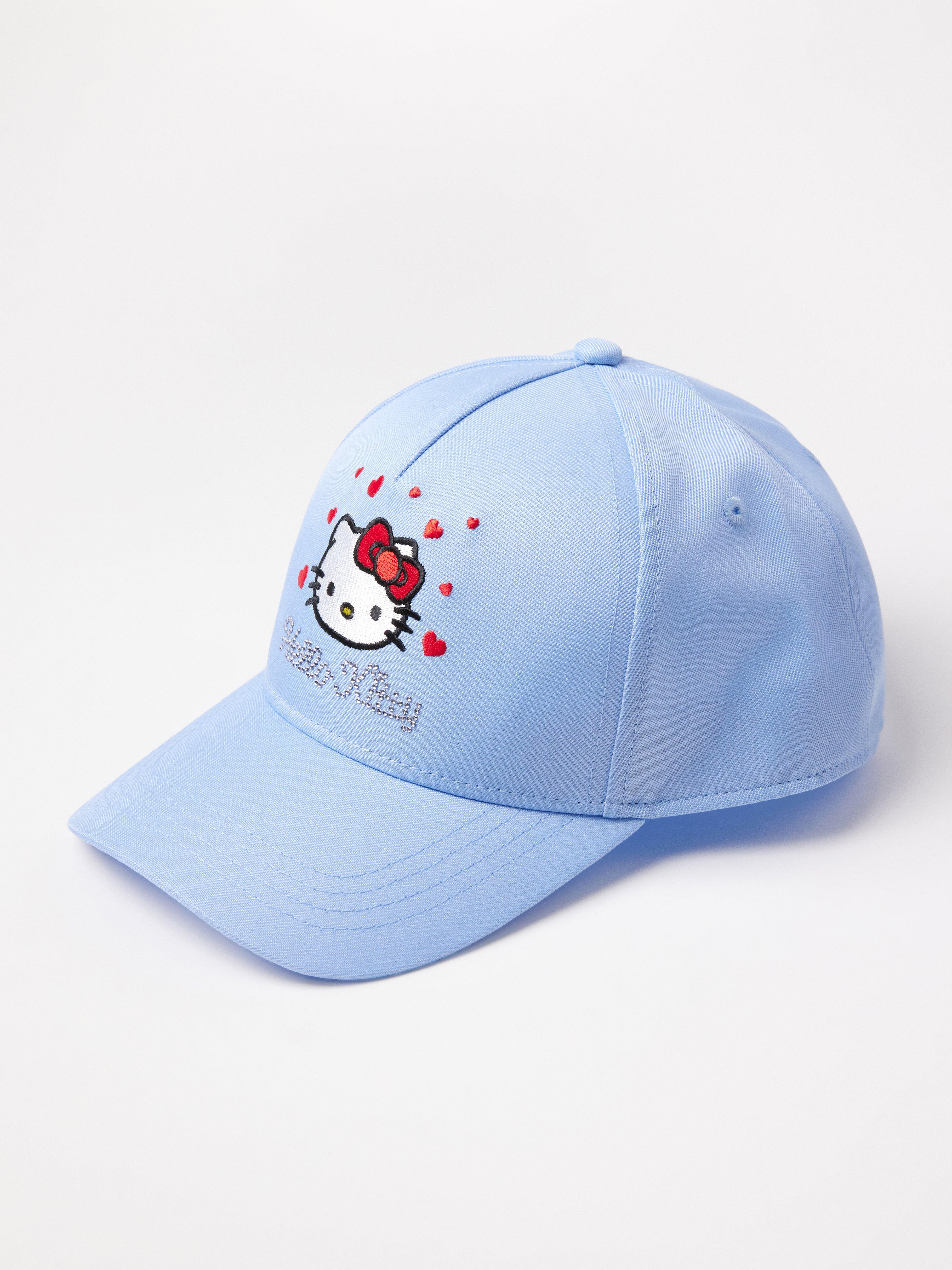 Čepice Hello Kitty světle modrá