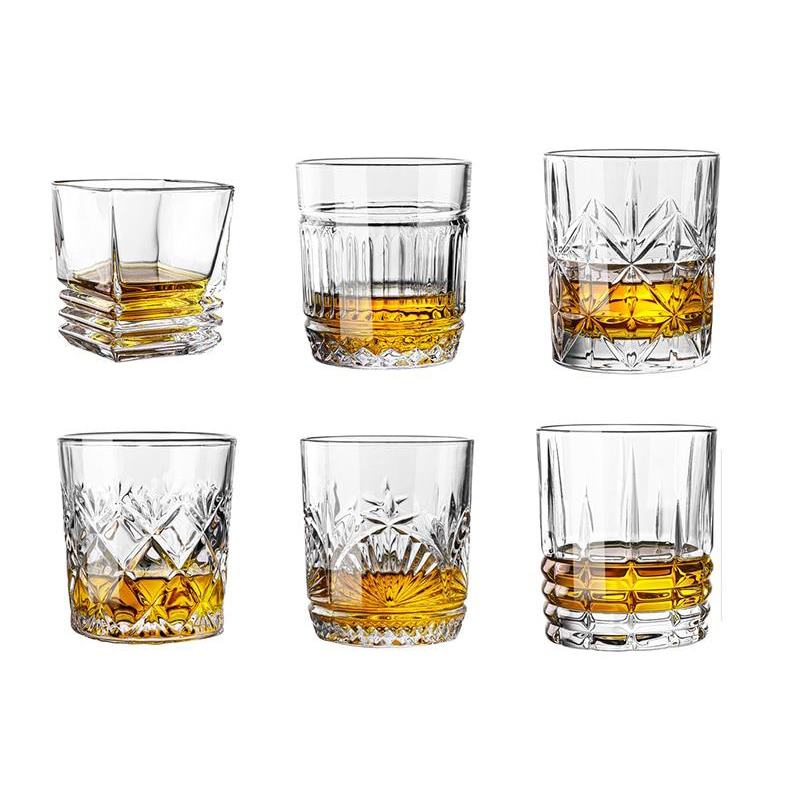 Bicchieri da whisky, bicchieri da scotch, bicchieri da whisky old fashioned. Regalo perfetto per gli amanti dello scotch. Bicchieri eleganti per bourbon e rum.