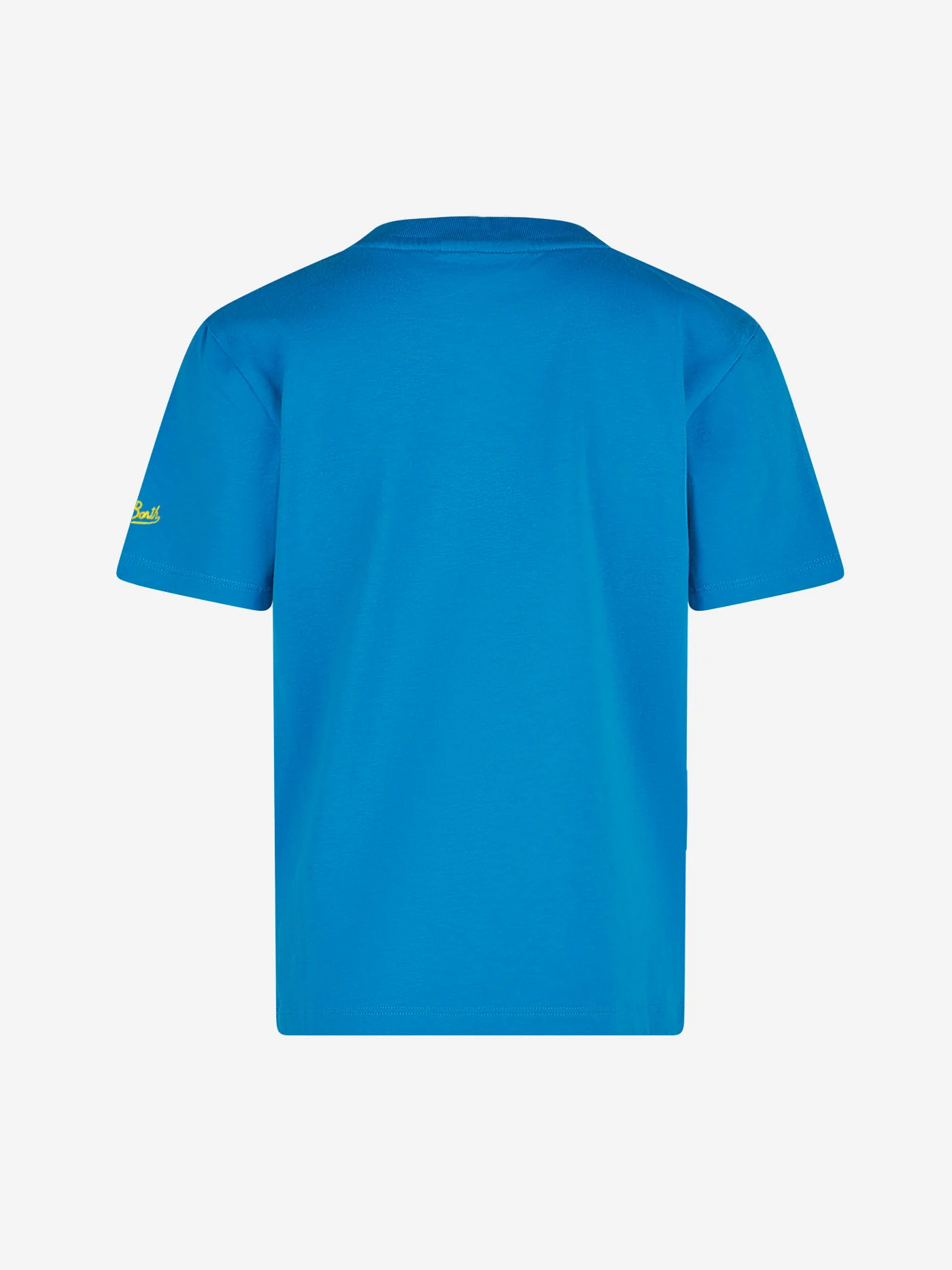 Baby-t-shirt med tryk i bomuld
