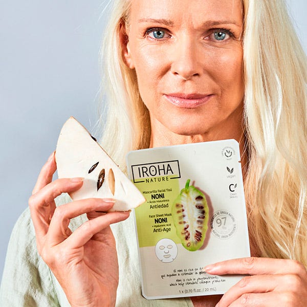 Pleťová maska proti stárnutí s noni | 1 ks