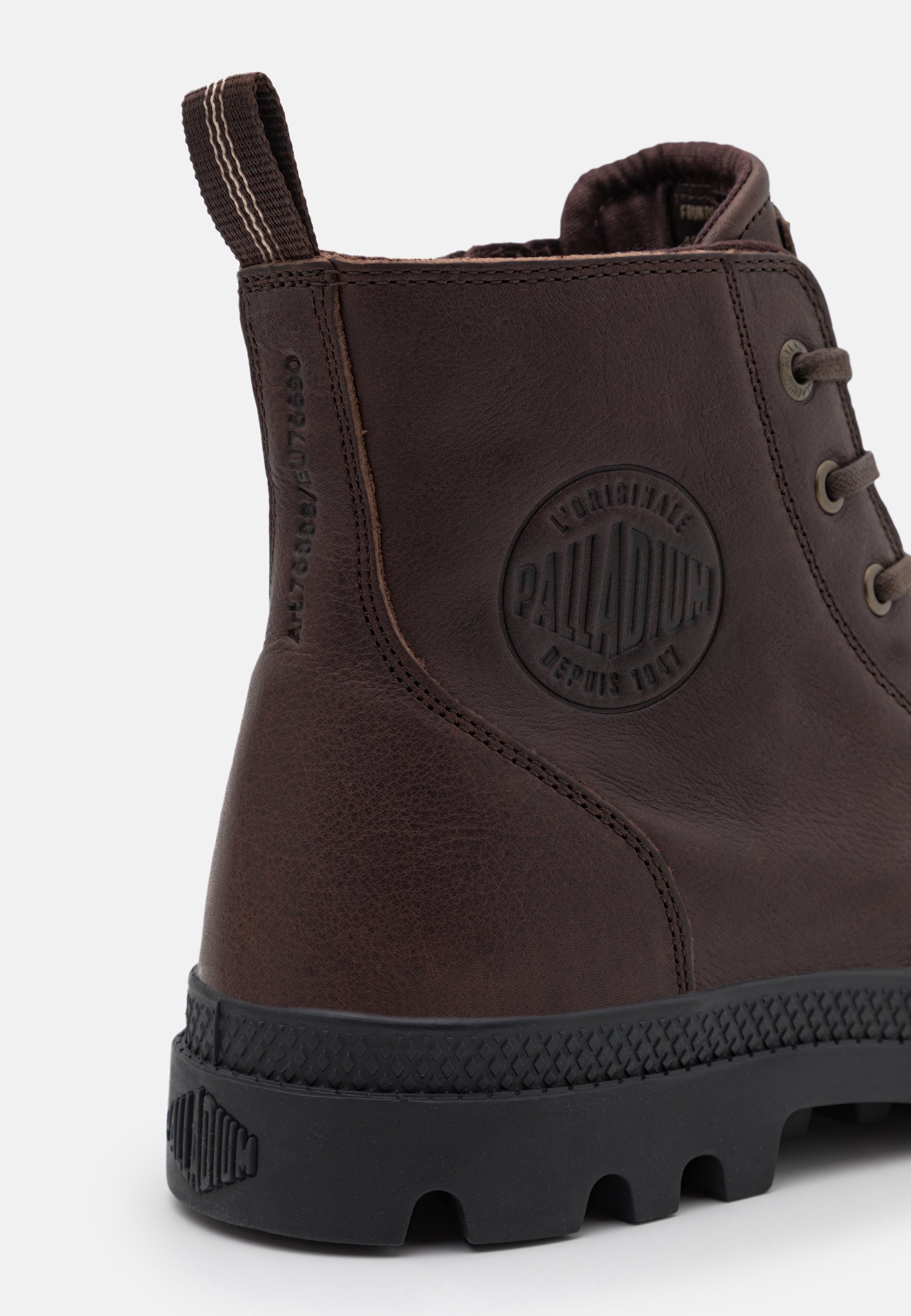 Palladium PAMPA - Bottines à lacets - bison