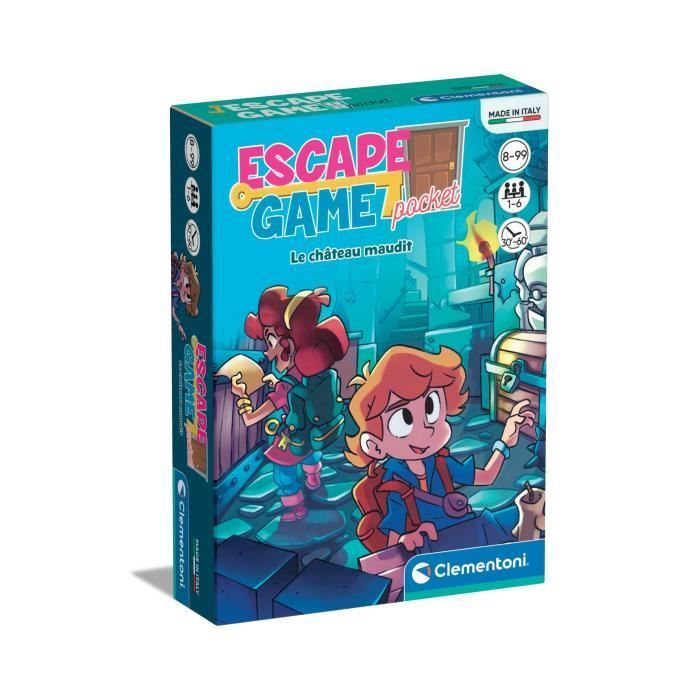 CLEMENTONI - 52602 - Escape Game - Le château