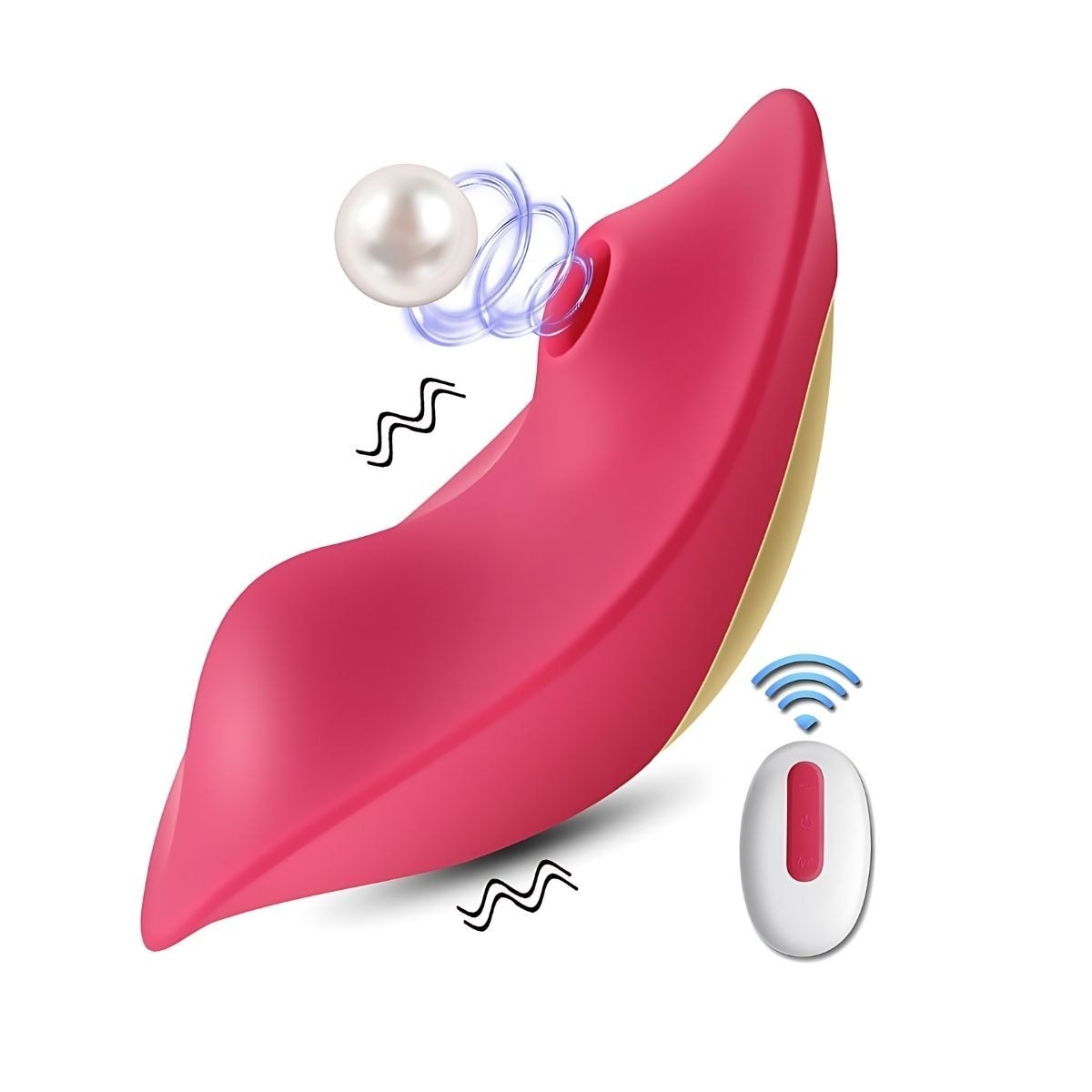 Intimni erotski dodatak Petal Secret vibrator - ruža