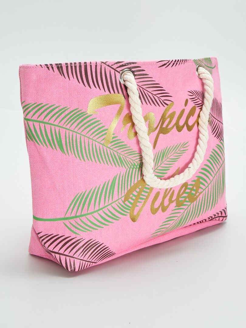 Bolsa de compras Tropical Vibes - ROSA