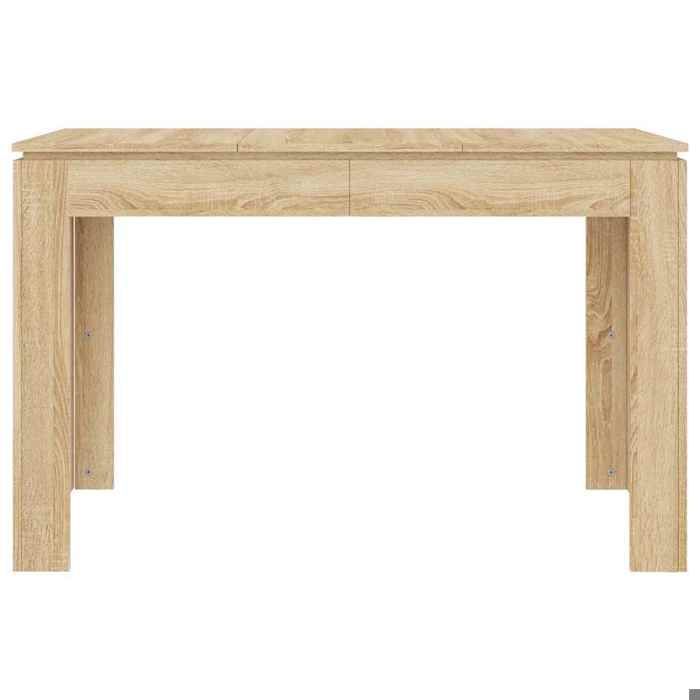 Prix bas - Meuble séjour cuisine-Table à manger Seule - Chêne sonoma 120x60x76 cm Bois d'ingénierie （904685960911)