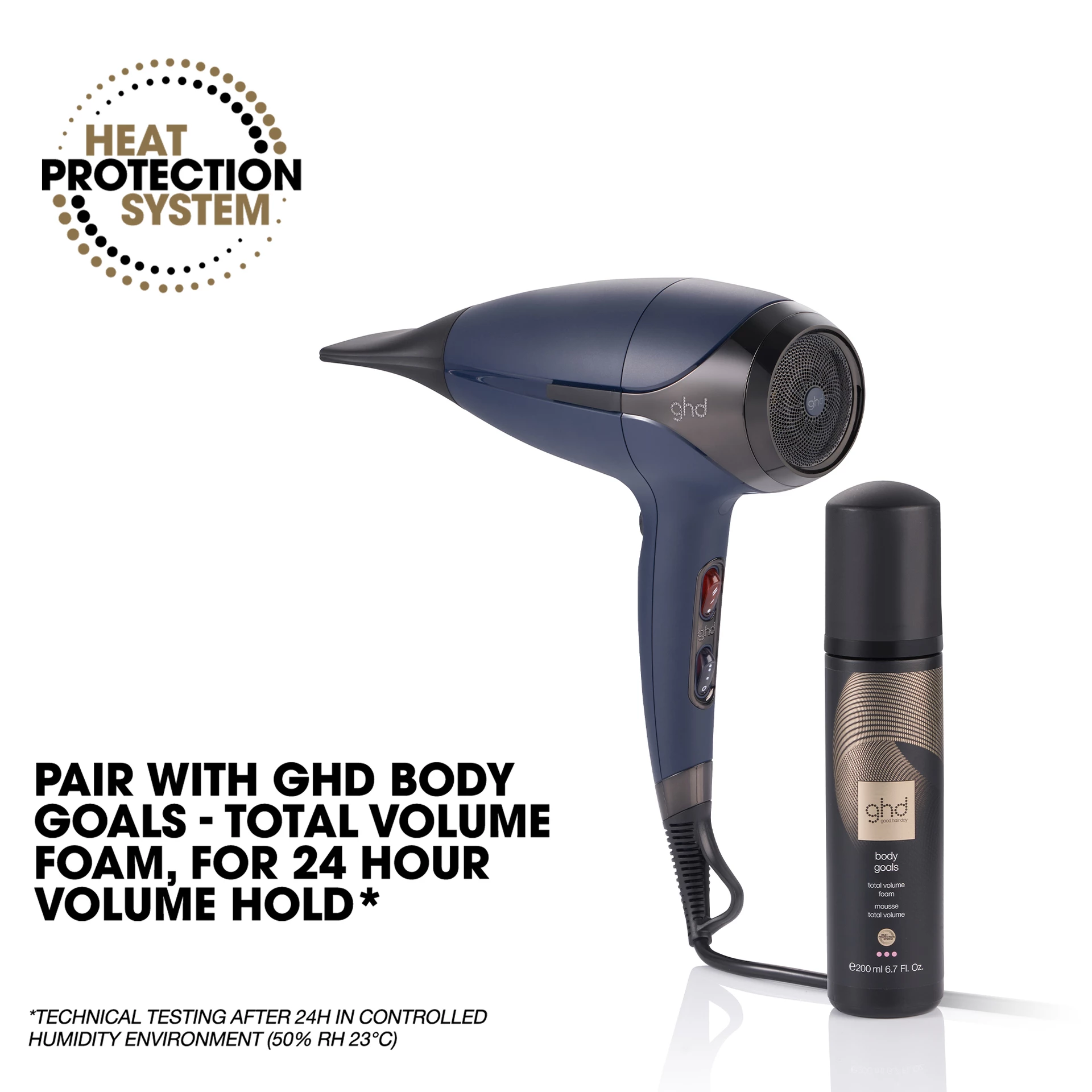 ghd Helios - Fen za kosu Tamnoplavi Helios Fen za kosu - Plavi - ghd