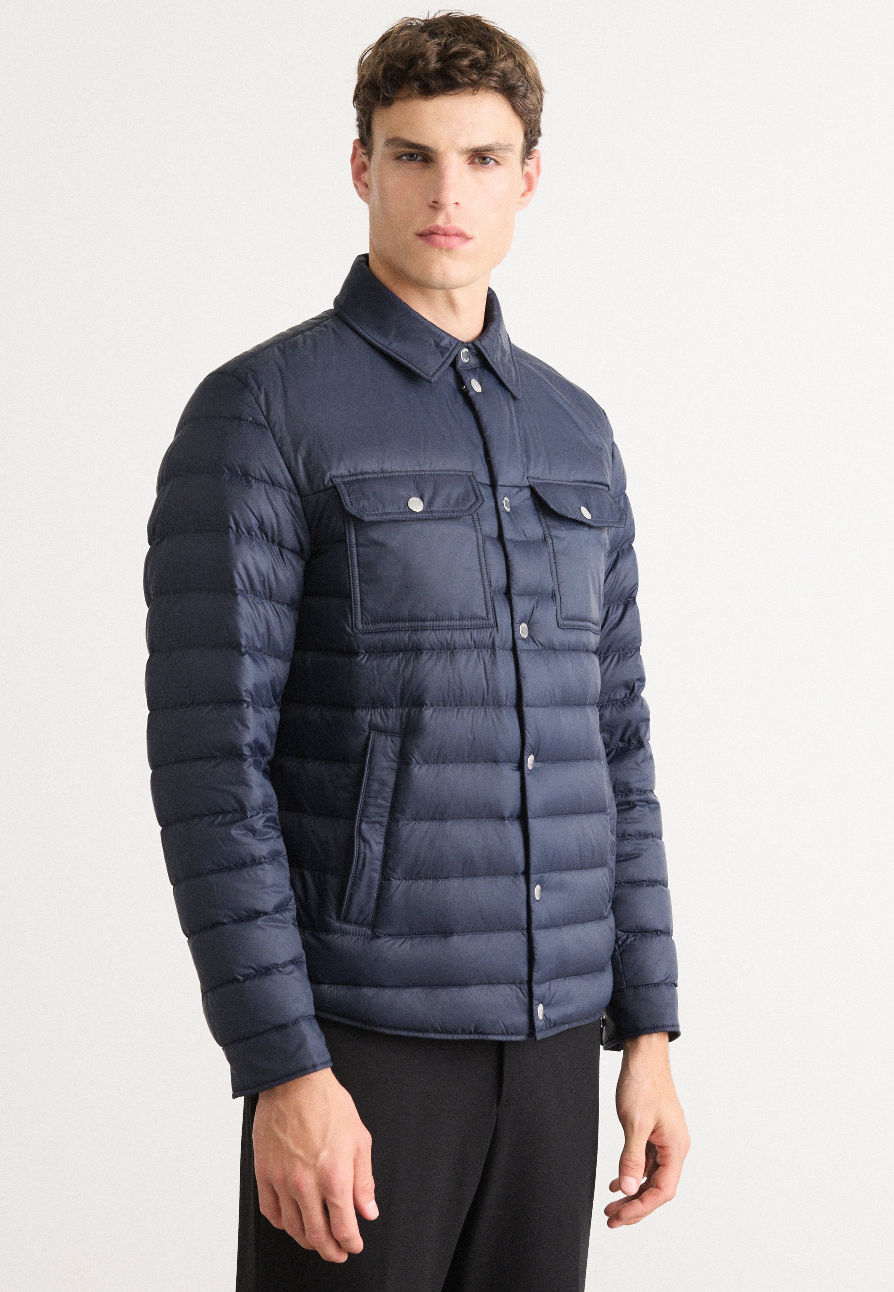 BOSS H-DAHANSO - Donsjack - donkerblauw