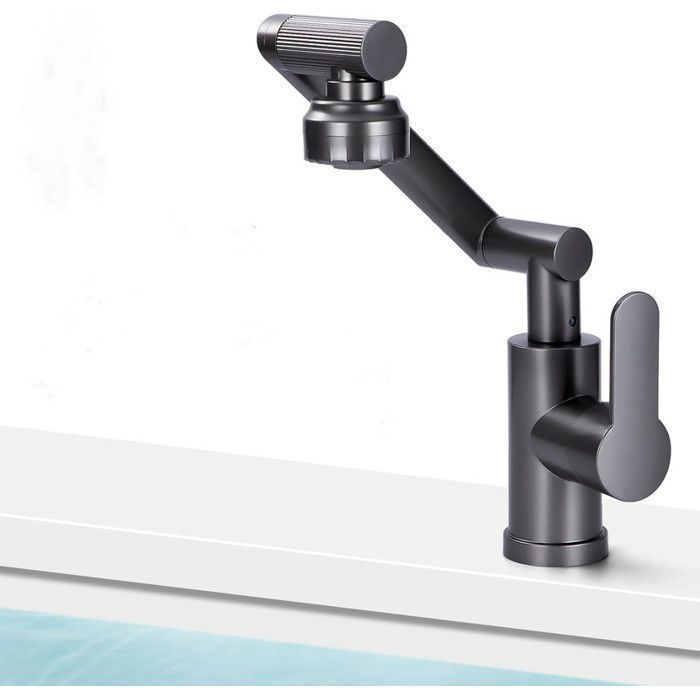 Rubinetto da cucina pieghevole, miscelatore flessibile girevole a 360°, rubinetto sottolavello per finestra, 2 modalità