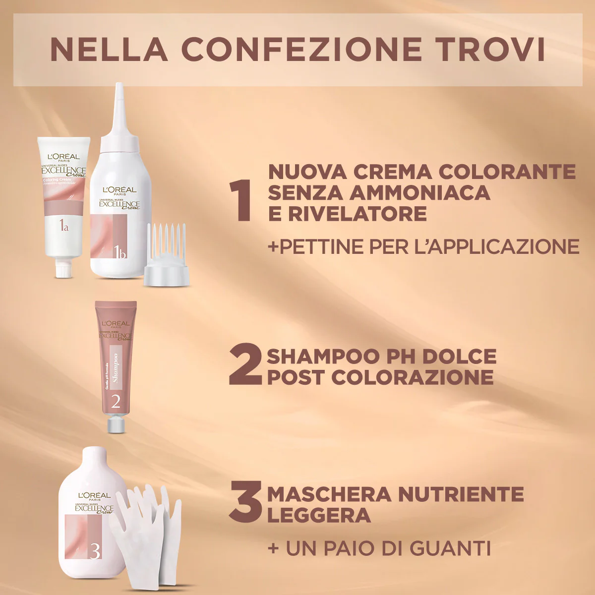 Excellence Excellence Creme Universal Nude - Colorazione Capelli