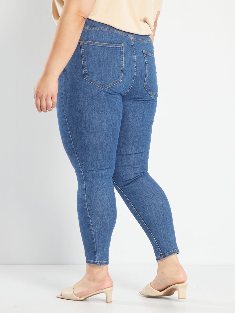 Calça Jeans Skinny - Tamanho 34 - Azul