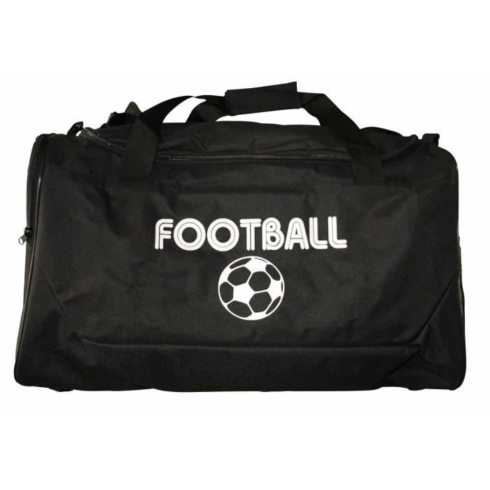 Sac de sport - KIMOOD - FOOTBALL - 46L - Noir - 55x32x26 cm