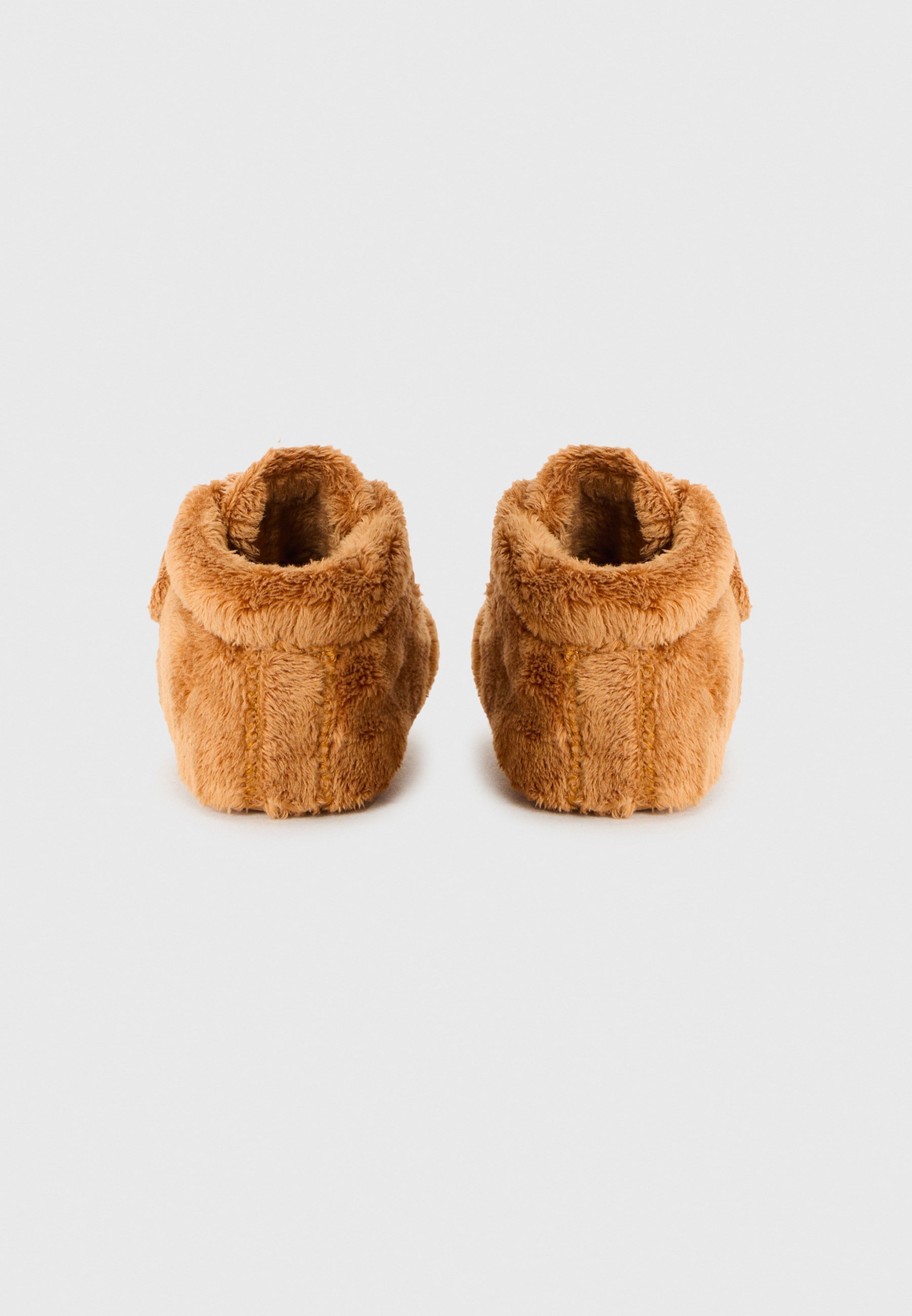 Pantoufles unisexes UGG BIXBEE et LOVEY - châtaigne