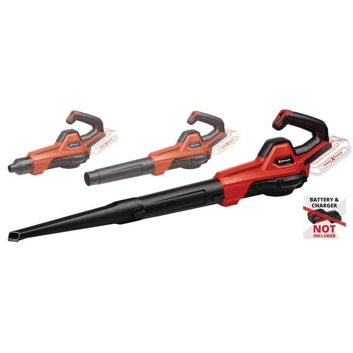 Einhell GE-UB 18/250 Li E Solo PXC draadloze bladblazer (18V, 250 km/u). Geleverd zonder accu en lader.