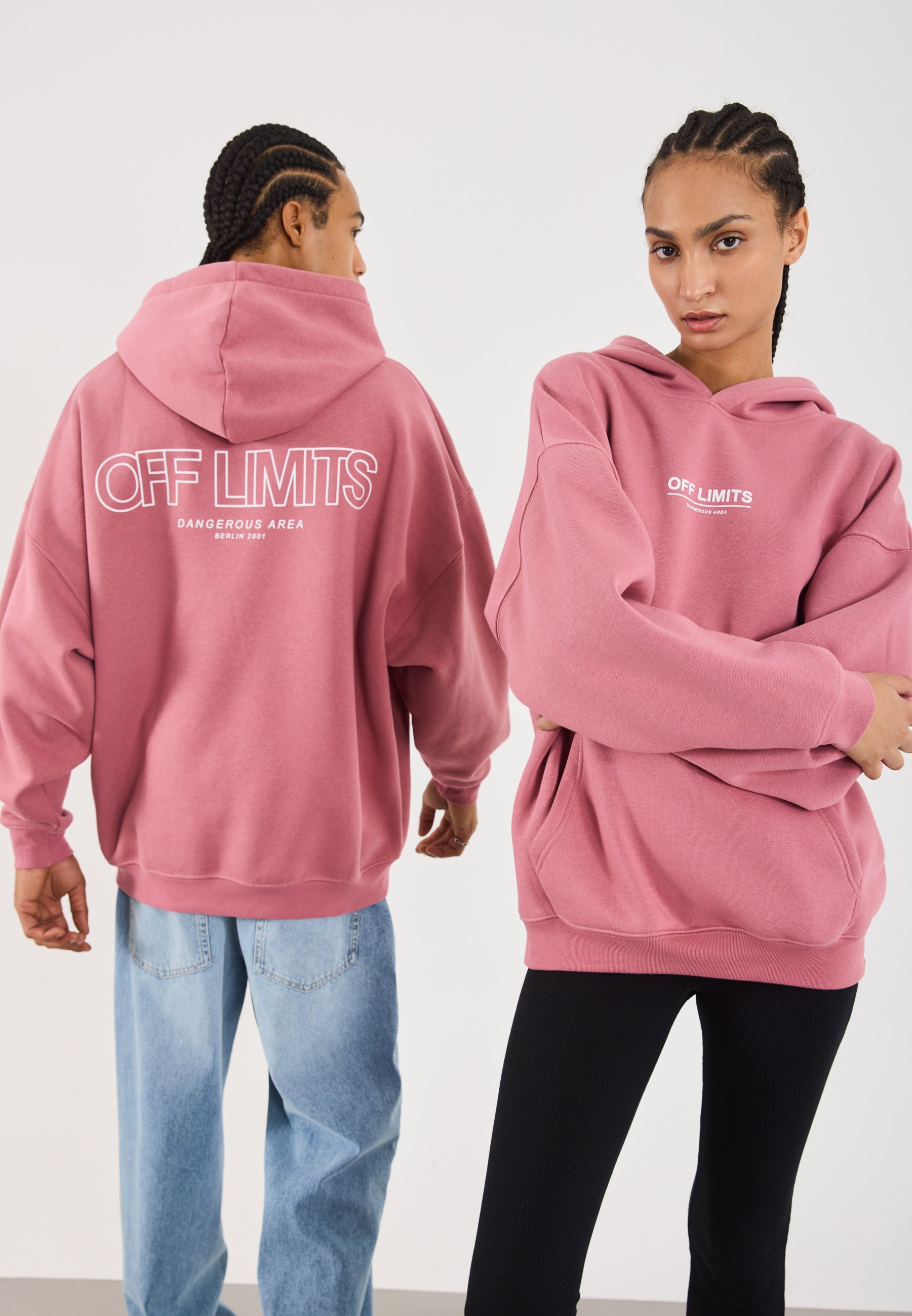 YOURTURN UNISEX - Hoodie - lila