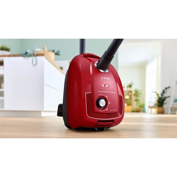Aspirateur avec sac BOSCH GL38 - 600 W - 79 dB - HEPA - 10m - 4 L sac - variateur de puissance
