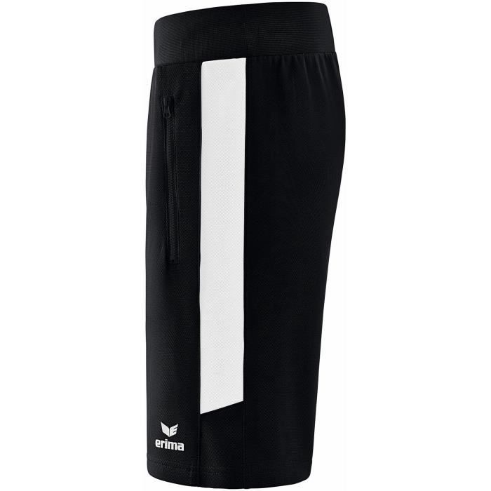 Short junior Erima Worker Squad - Enfant - Noir/blanc - Multisport - Garçon