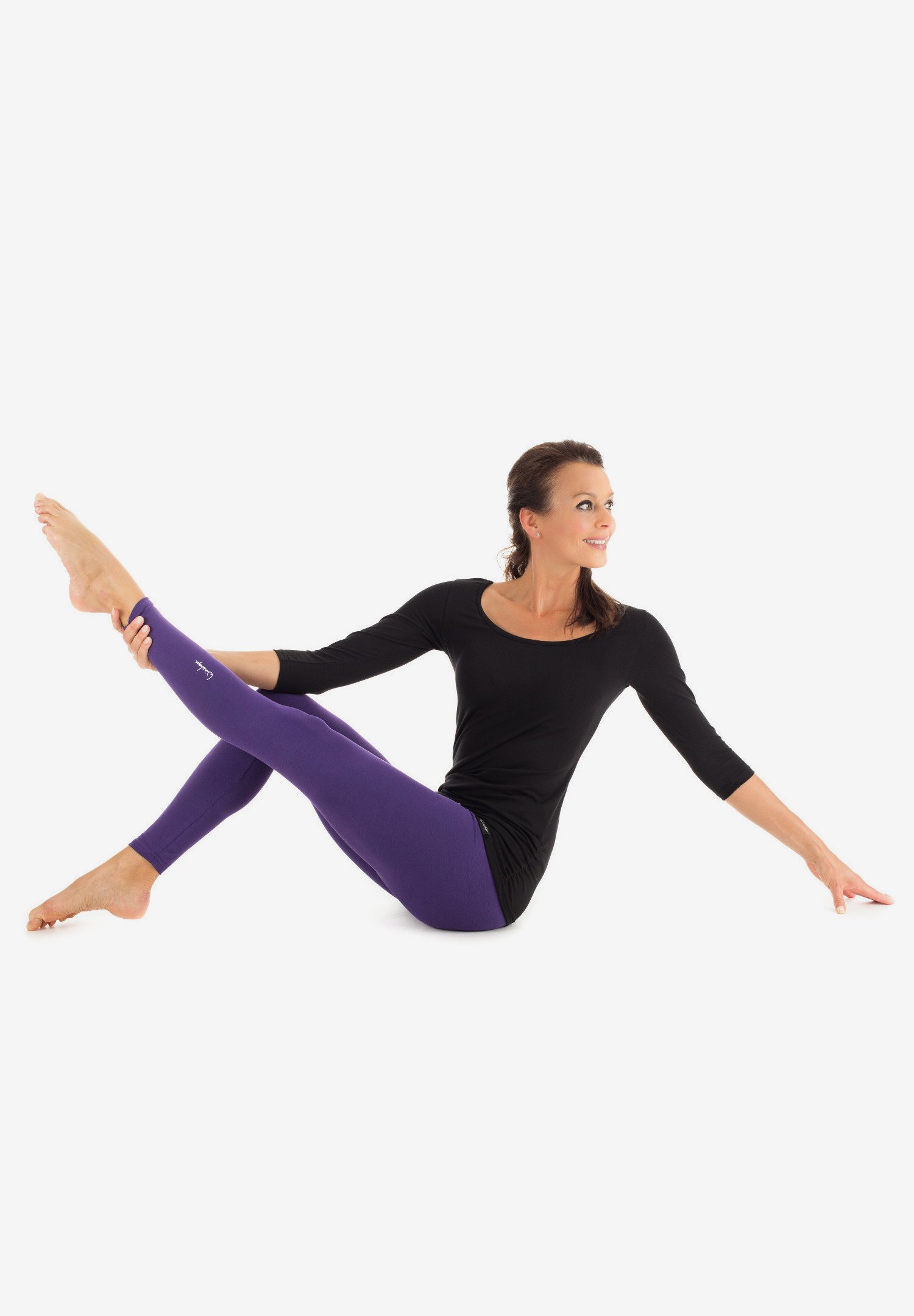 Winshape top met lange mouwen - zwart