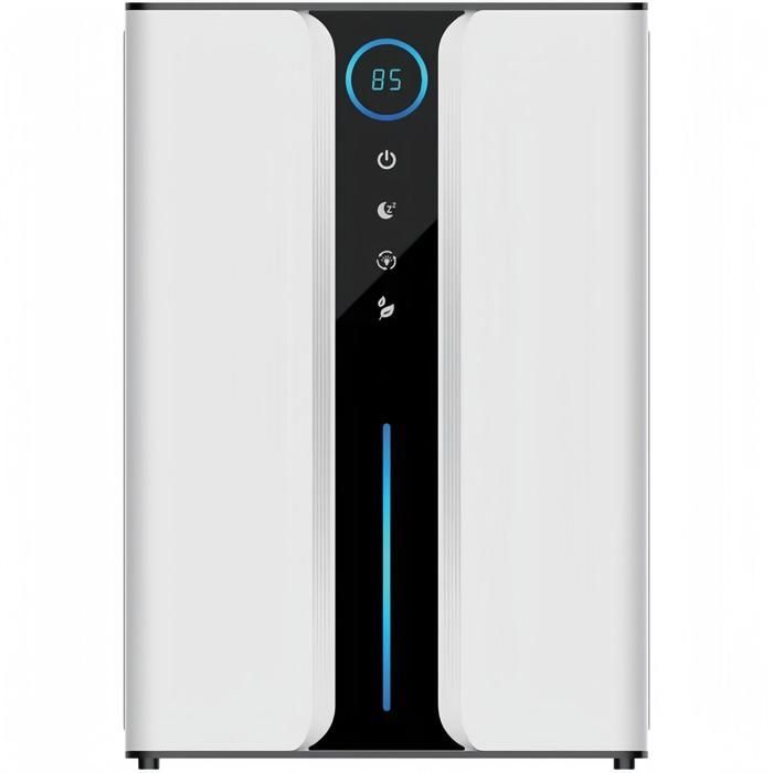 Deshumidificador inteligente ultrasilencioso de 30 dB - Pantalla digital, depósito de 3 L, purificador de aire iónico, para 30 m²