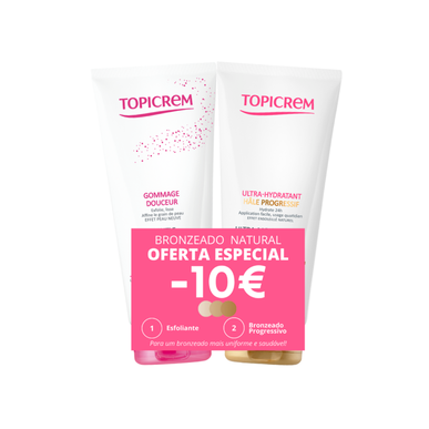 Topicrem Milde Exfoliërende Pakking voor Progressief Bruinen 200 ml 200 ml 200 ml 200 ml