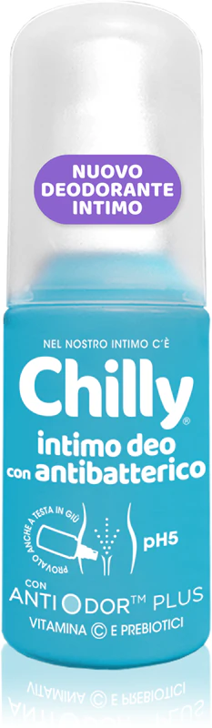 Chilly Protect Desodorante Íntimo, desodorante para higiene íntima feminina.