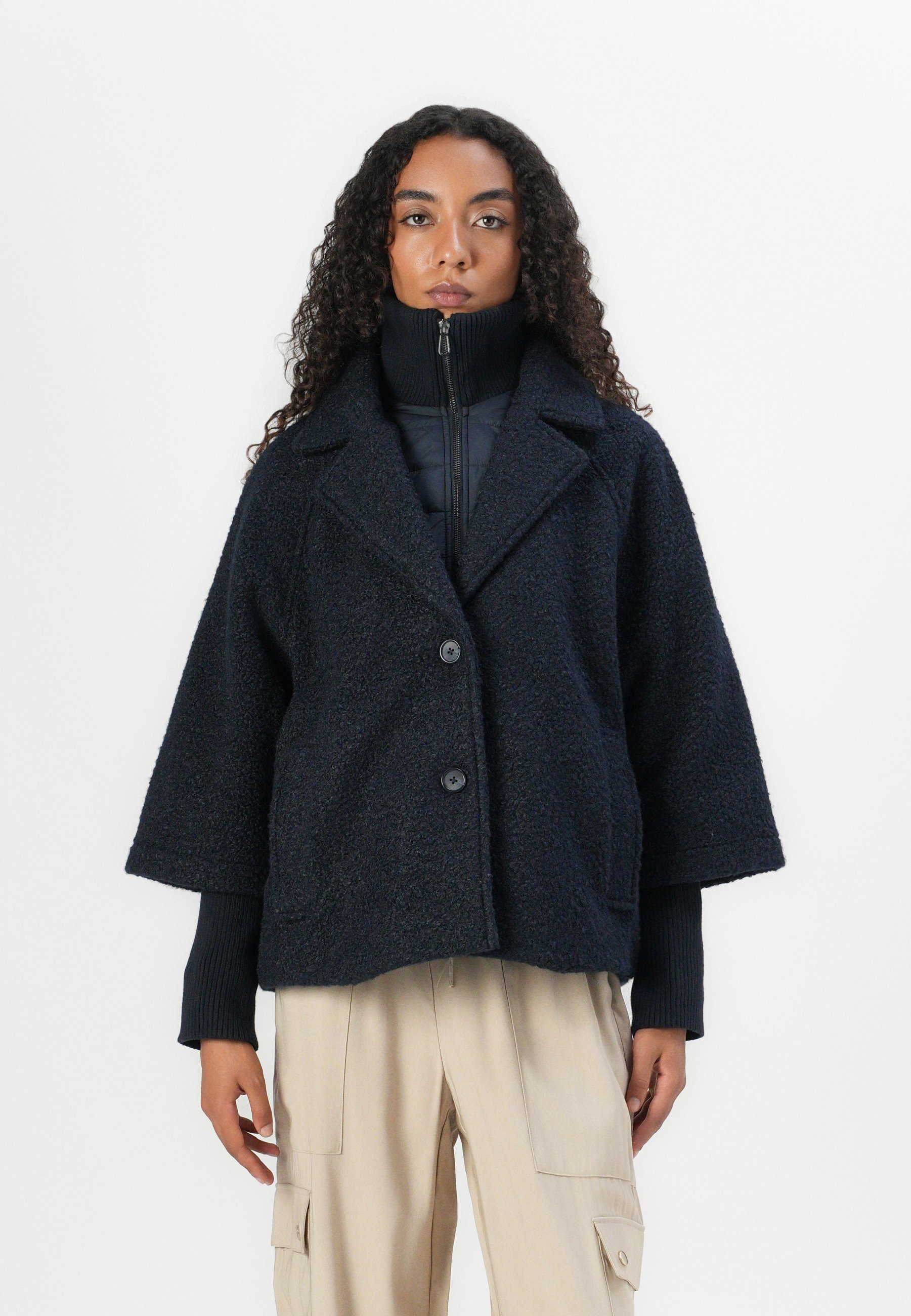 TOM TAILOR JAS - Lichte jas - hemelsblauw (kapiteinblauw)
