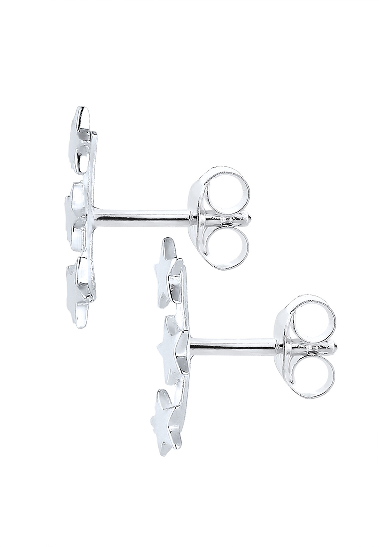 Elli Femmes Clous d'oreilles Astro Look en Argent Sterling 925