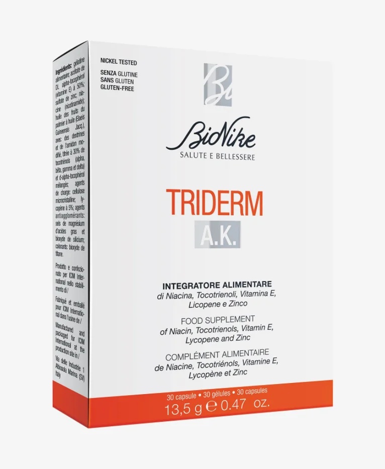 BIONIKE Bionike Triderm Ak 30 kapslit Skin Wellness