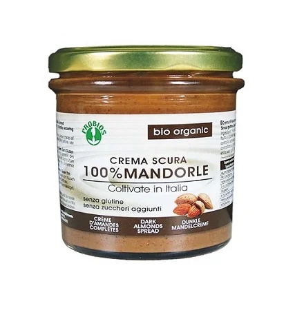 Cre Donkere Amandelcrème 200 g