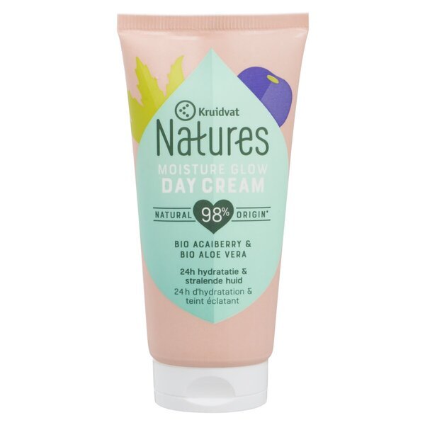 Denný krém Kruidvat Natures Moisture Glow 50 ml