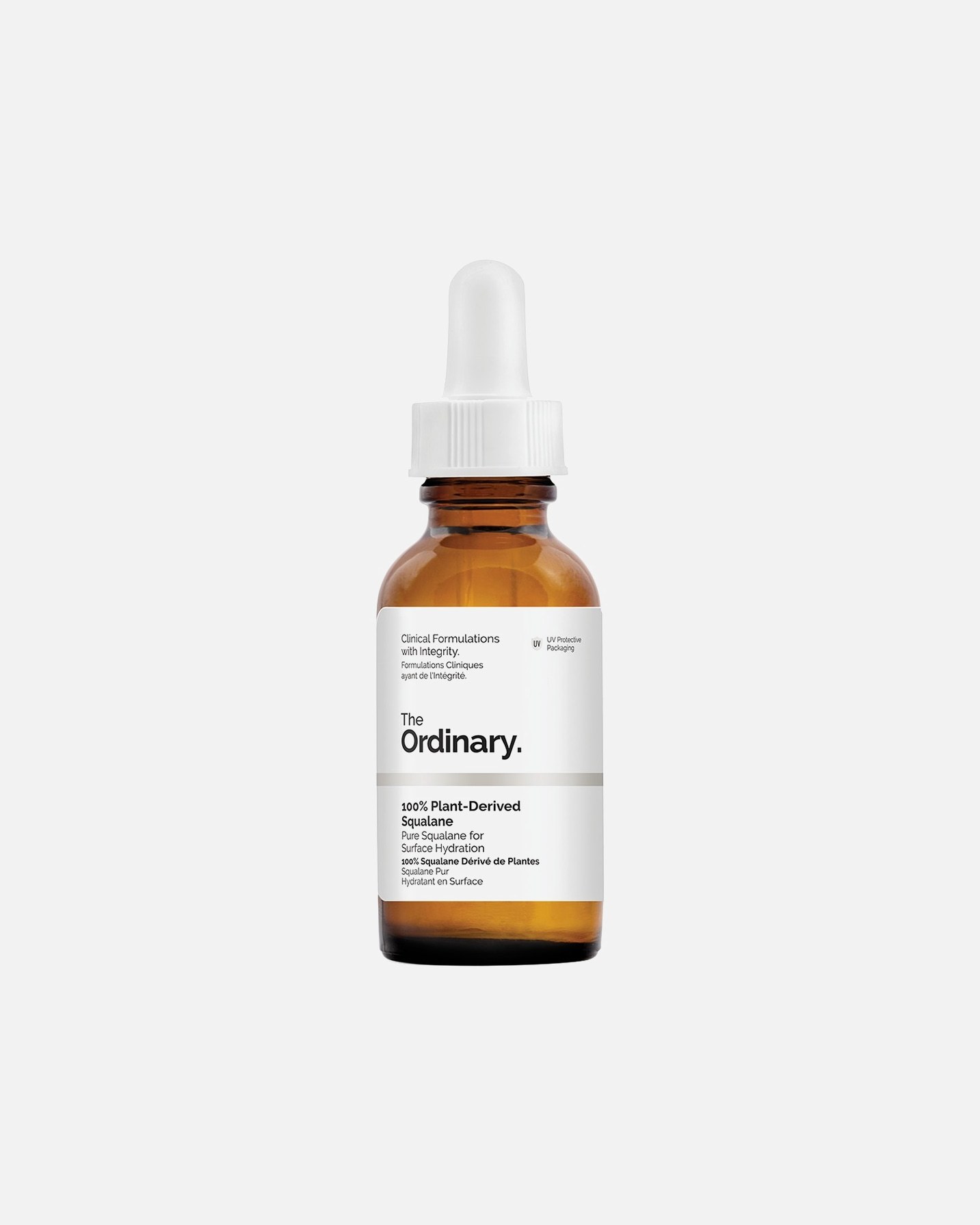 „The Ordinary“ senėjimą stabdantis drėkinamasis serumas su 100 % augalinės kilmės skvalanu – 30 ml