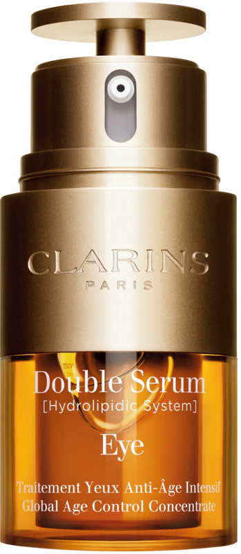 Clarins Double Serum Eye anti-rimpelserum voor de oogcontour met een voedende werking