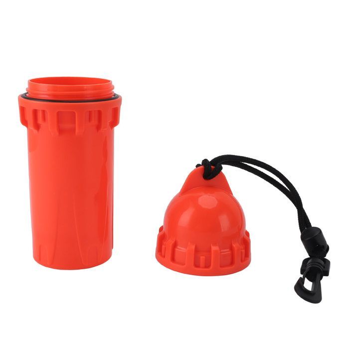 Caja estanca OMABETA para buceo, snorkel y deportes (con botas de cintura) - Roja
